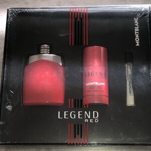 Montblanc Legend Red Gift Set SEALED